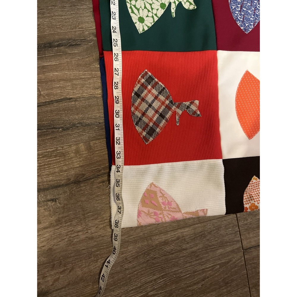Handmade Patchwork Quilt Applique Dress Sunbonnet Sue Style Folk Art top only - Picture 2 of 4